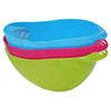 0081 Virgin Rice Bowl Durable Plastic Strainer ,Water Strainer | Vegetable & Fruits Washing Bowl