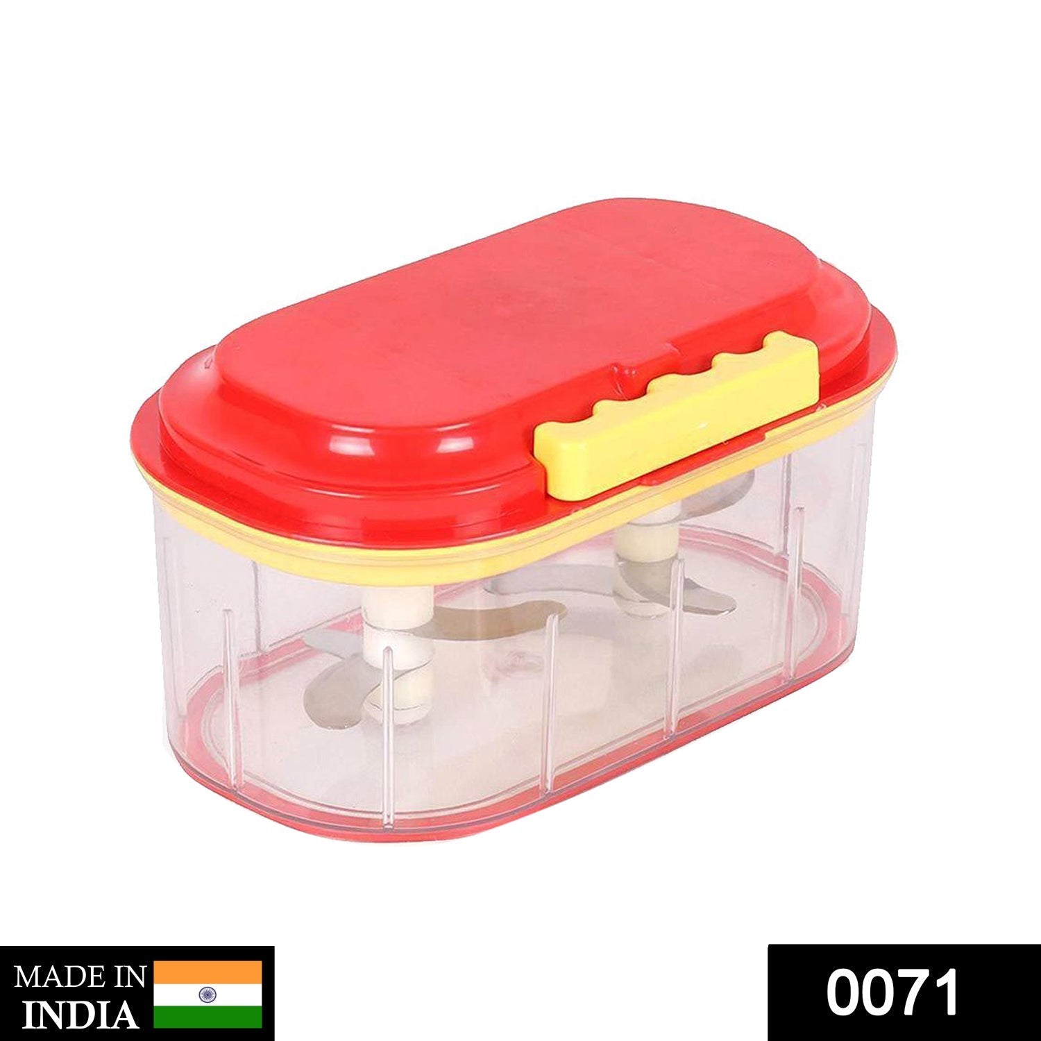 0071 Plastic Vegetable Chopper  (1000 ml) BUDGET HUB