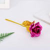 0898 Gold Rose Artificial Rose Flower With Gift Box, Plastic Flowers Best Gifts for Friend Girl Wife Women, Golden Rose Gift for Valentine's Day, Mother's Day, Anniversary, Birthday, Wedding, Gold (1 Pc)