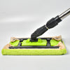 7870 DRY CLEANING FLAT MICROFIBER FLOOR CLEANING MOP WITH STEEL ROD LONG HANDLE DRY MOP DeoDap