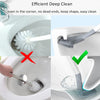 6059A Golf Shape Toilet Cleaner Brush For Bathroom Use DeoDap