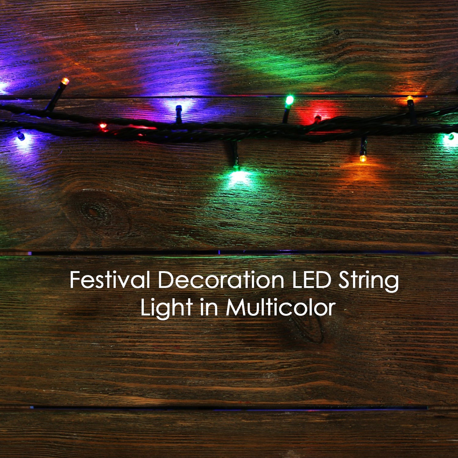 8340 9Mtr Home Decoration Diwali & Wedding LED Christmas String Light Indoor and Outdoor Light ,Festival Decoration Led String Light, Multi-Color Light (36L 9 Mtr)