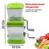 2003 Small Onion Chopper & Vegetable Chopper Quick Cutter with Rotating Blade DeoDap