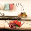 5186 Fruit Storage Basket Steel For Home & Hotel Use DeoDap