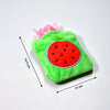 6509 Watermelon small Hot Water Bag with Cover for Pain Relief, Neck, Shoulder Pain and Hand, Feet Warmer, Menstrual Cramps. DeoDap