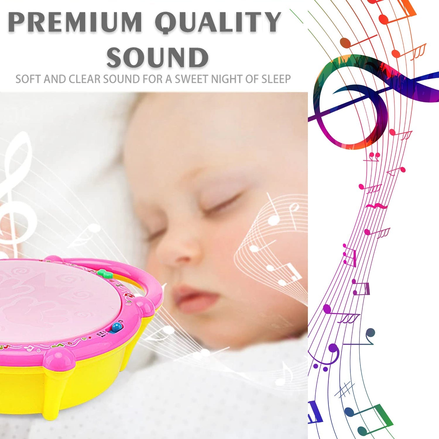 4461 Flash Drum Toys for Kids with Light & Musical Sound Colorful Plastic Baby Drum Musical Toys for Children Baby Toy Instrument Best Gift for Boys & Girls. DeoDap