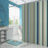 6718 Bright Vertical Stripes in The Shower Curtain (180x220cm) DeoDap