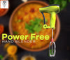0723 Power-Free Manual Hand Blender With Stainless Steel Blades DeoDap
