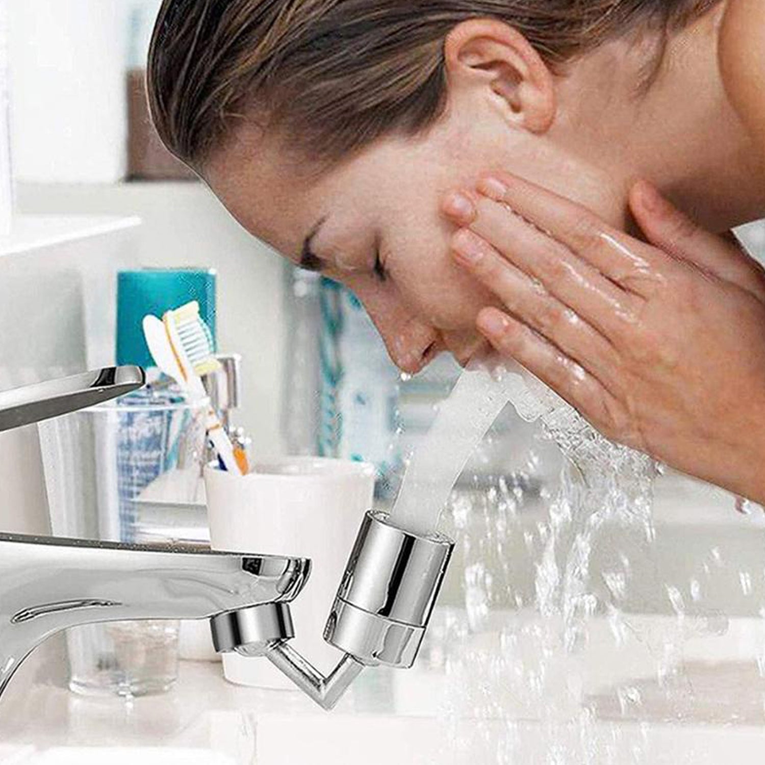 9089B Splash Filter Faucet, Sink Faucet Sprayer Head Suitable for  Kitchen Bathroom Faucet with color box DeoDap