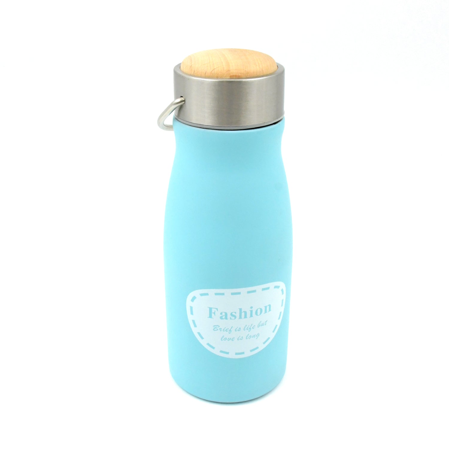 0285 Stainless Steel Water Bottle With Handle, Fridge Water Bottle, Stainless Steel Water Bottle Leak Proof, Rust Proof, Hot & Cold Drinks, Gym Sipper BPA Free Food Grade Quality, Steel fridge Bottle For office/Gym/School (360 ML)
