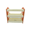 0169 Plastic 3in1 Multipurpose Organizer Storage Rack/Shelf for Kitchen/Bathroom/Room