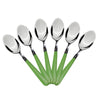 2269 Stainless Steel Spoon with Comfortable Grip Dining Spoon Set of 6 Pcs DeoDap