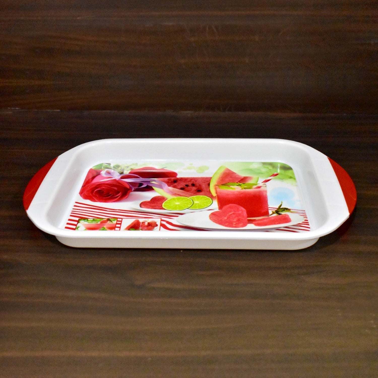 3775 Big Plastic Tray for Kitchen and General Purpose DeoDap