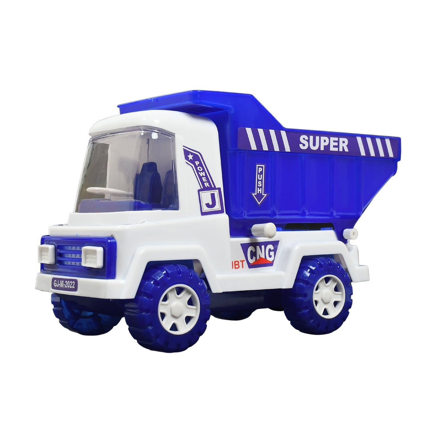 4485 BIG SIZE FRICTION POWERED DUMPER TOY TRUCK FOR KIDS. | WITH OPENING CONTAINER FEATURE. | STRONG & DURABLE PLASTIC MATERIAL. | INDOOR & OUTDOOR PLAY. | MINIATURE SCALED MODELS TRUCK DeoDap