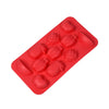 5354  Fruit Theme Silicone Fondant Mold Ice Cube Mold Chocolate Mold 11 Cavity Mold Tray for Home Kitchen Tool DeoDap