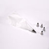 0805 Cake Decorating Nozzle with Piping Bag Stainless Steel Piping Cream Frosting Nozzles DeoDap