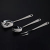 2491 Serving Spoon Set Cooking Spoon Set High Quality Premium Spoon Set  ( 3pc Set ) DeoDap