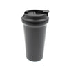 12508 Inside Stainless Steel & Outside Plastic Vacuum Insulated  Insulated Coffee Cups Double Walled Travel Mug, Car Coffee Mug with Leak Proof Lid Reusable Thermal Cup for Hot Cold Drinks Coffee, Tea (1 Pc)