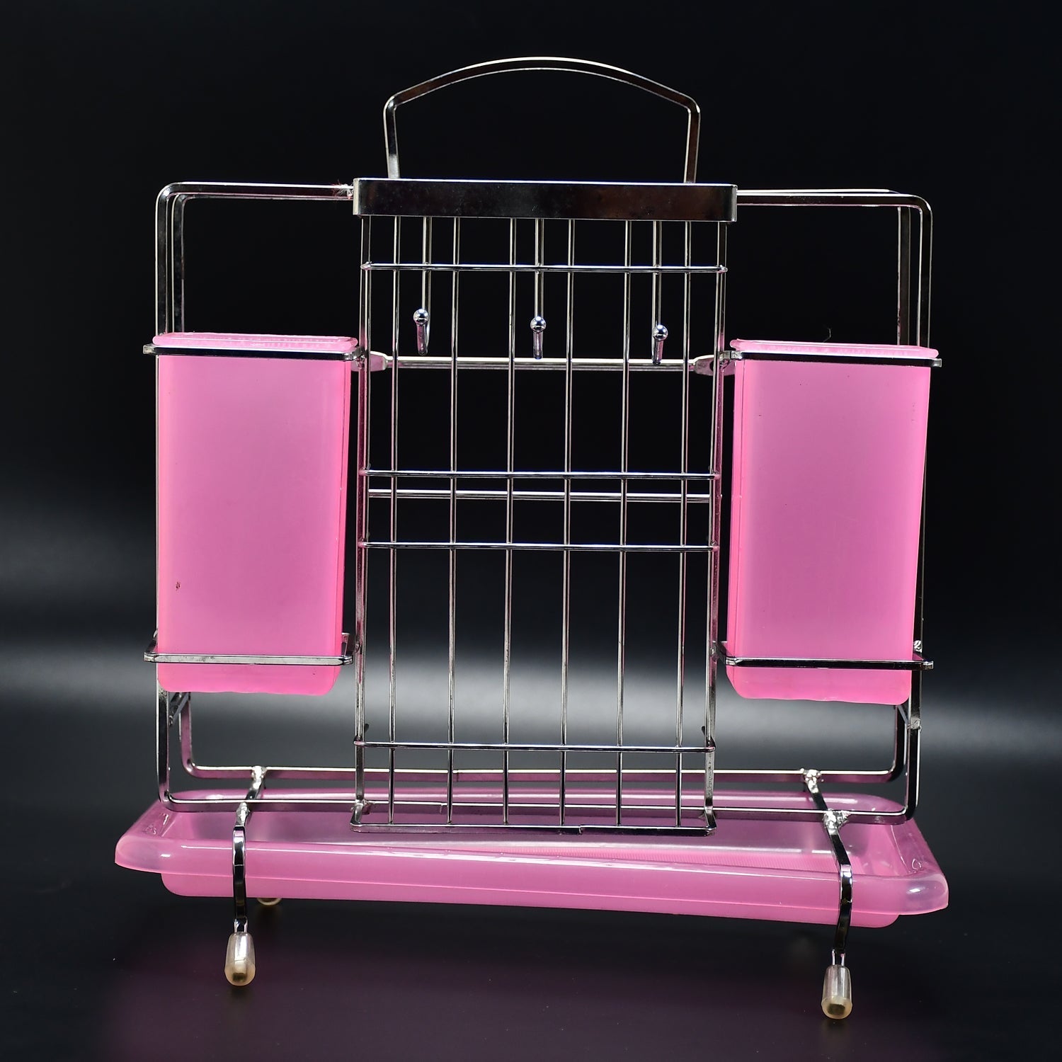 5115 Stainless Steel Wall Hanging Basket Shelf ( 1pcs ) DeoDap