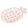 5137 Decorative and Functional Metal Fruit Basket For Kitchen Use DeoDap