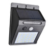 213 Solar Security LED Night Light for Home Outdoor/Garden Wall (Black) (20-LED Lights) DeoDap