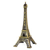 4733 Antique Finish 3D Metal Paris Eiffel Tower Metal Craft Famous Landmark Building Metal Statue, Cabinet, Office, Gifts Decorative Showpiece. DeoDap