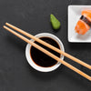 2958 Designer Natural Round Bamboo Reusable Chopsticks DeoDap