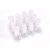 6559 BIG SIZE FLAMELESS MELTED DESIGN CANDLES FOR DECORATION (SET OF 12PC) DeoDap