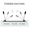 7856 FOLDABLE BED STUDY TABLE PORTABLE MULTIFUNCTION LAPTOP TABLE LAPDESK FOR CHILDREN BED FOLDABLE TABLE WORK OFFICE HOME WITH TABLET SLOT & CUP HOLDER DeoDap