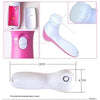 340 -5-in-1 Smoothing Body & Facial Massager (Pink) BUDGET HUB