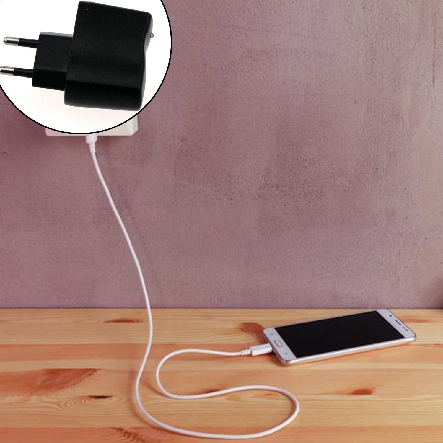 7424 USB Wall Charger for All iPhone, Android, Smart Phones DeoDap