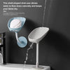 4006 Soap Dish Wall Mounted Soap Dish No-Drilling Soap Holder Self Draining Waterfall Soap Tray Bar Soap Holder for Shower/Bathroom Soap Holder for Shower Adjustable Removable Soap Holder DeoDap