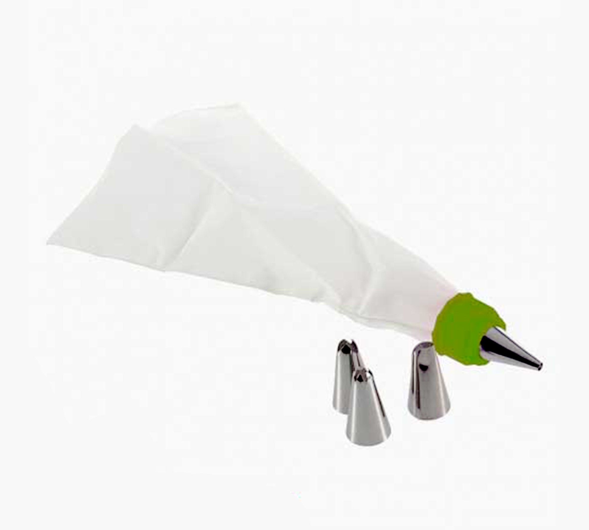 0805 Cake Decorating Nozzle with Piping Bag Stainless Steel Piping Cream Frosting Nozzles DeoDap