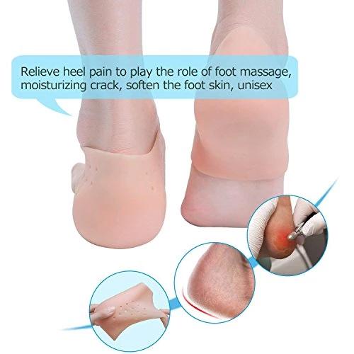 339 Moisturizing Skin Softening Silicone Gel for Dry Cracked Heel Repair (Multicolour) BUDGET HUB