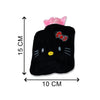 6513 Black Hello Kitty small Hot Water Bag with Cover for Pain Relief, Neck, Shoulder Pain and Hand, Feet Warmer, Menstrual Cramps. DeoDap