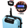 548 Black Digital Portable Luggage Scale with LCD Backlight (50 kg) DeoDap