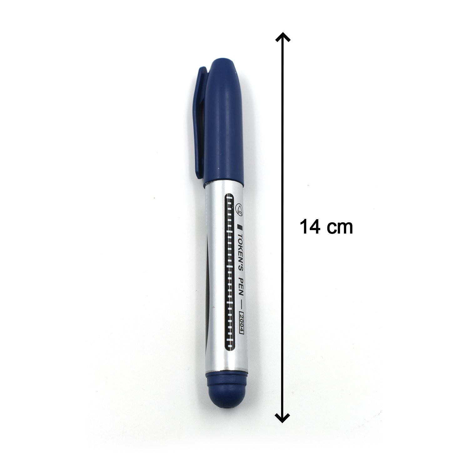 9012 10Pc Blue Marker and pen used in studies and teaching white boards in schools and institutes for students. DeoDap