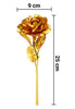 0606 Luxury Decorative Gold Plated Artificial Golden Rose with Premium Box DeoDap