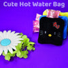 6513 Black Hello Kitty small Hot Water Bag with Cover for Pain Relief, Neck, Shoulder Pain and Hand, Feet Warmer, Menstrual Cramps. DeoDap
