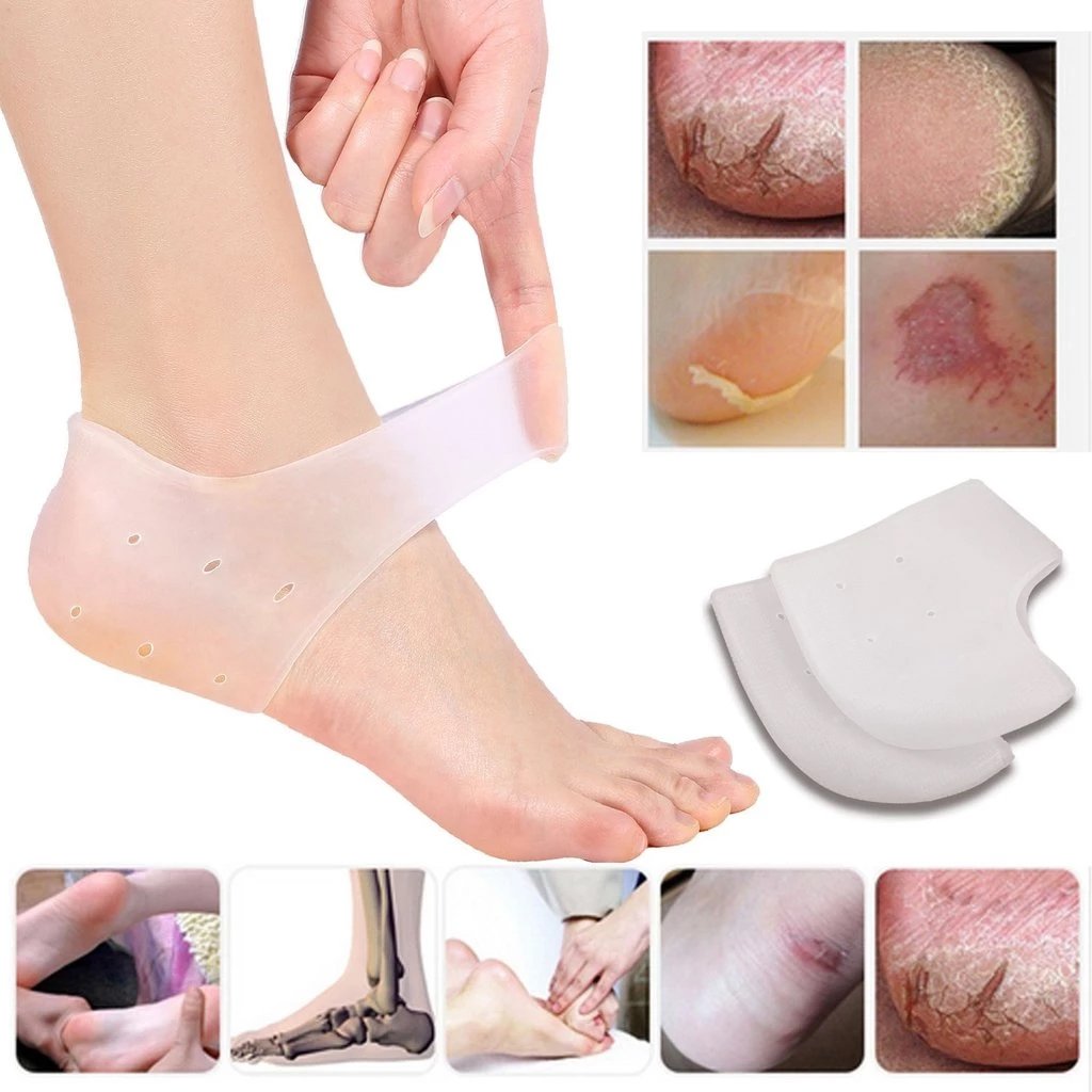 339 Moisturizing Skin Softening Silicone Gel for Dry Cracked Heel Repair (Multicolour) BUDGET HUB