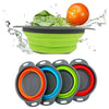 2712 A Round Small Silicone Strainer widely used in all kinds of household kitchen purposes while using at the time of washing utensils for wash basins and sinks etc. DeoDap