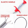 1632 Metal Wire Brush Hand Kitchen Sink Cleaning Hook Sewer Dredging Device DeoDap