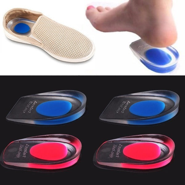 1413 Gel Heel cups Silicon Heel Pad for Heel Ankle Pain DeoDap