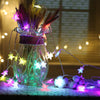 6603  28 LED / Star 3.9 Meter Star Shape Led Light Battery Operated with Flashing Modes for Home Decoration, Kids Room, Waterproof Diwali & Wedding LED Christmas Light Indoor and Outdoor Light ,Festival Decoration (Multicolor Battery Not Included 3.9Mtr)