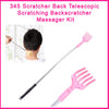 345 Scratcher Back Telescopic Scratching Backscratcher Massager Kit DeoDap