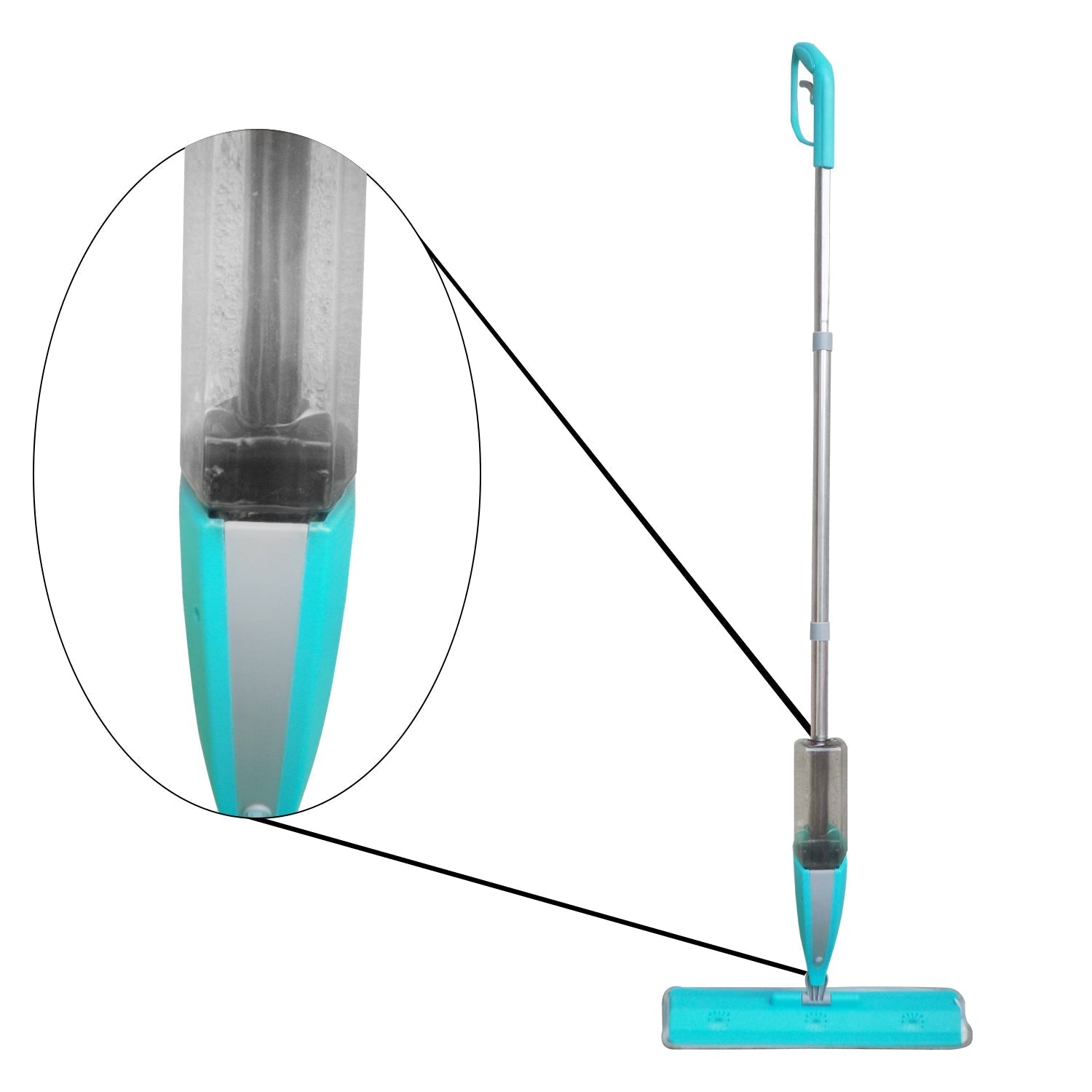 4664 Cleaning 360 Degree Healthy Spray Mop with Removable Washable Cleaning Pad DeoDap