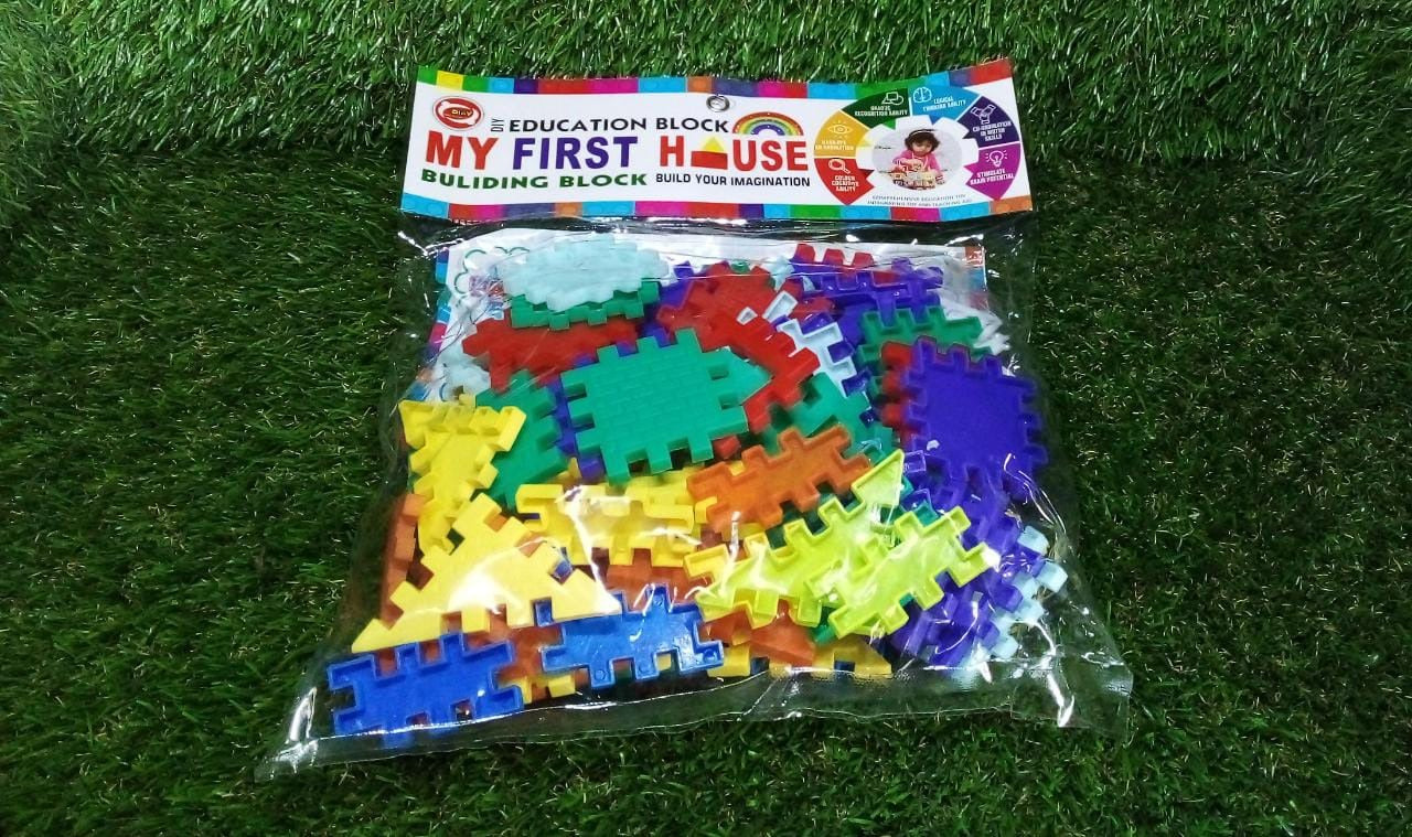 3911 200 Pc House Blocks Toy used in all kinds of household and official places specially for kids and children for their playing and enjoying purposes. DeoDap