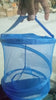 1498  Mesh Popup Laundry Hamper, Foldable Portable Cylindrical Dirty Clothes Basket for Bedroom, Kids Room, College Dormitory and Travel