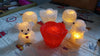 7995A MIX DESIGN MULTI SHAPE SMALL LIGHT LAMPS LED SHAPE CRYSTAL NIGHT LIGHT LAMP (1 PC )