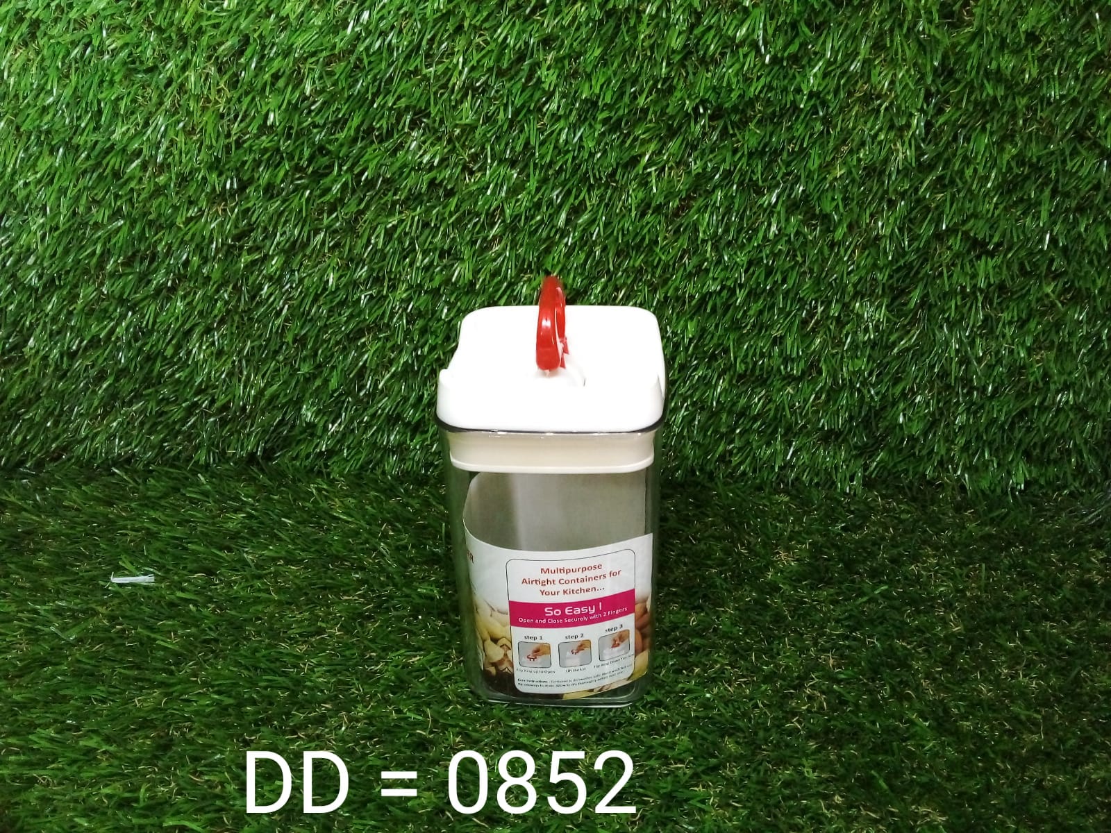 0852 Airtight Kitchen Container with Flip Lock for Multipurpose Use (400 ml) DeoDap